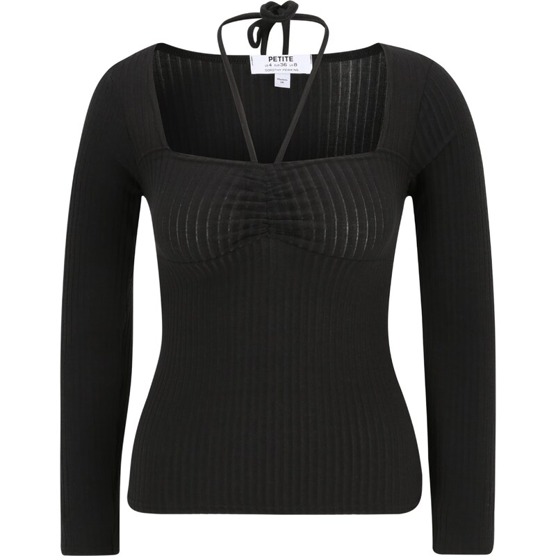 Dorothy Perkins Petite Tričko černá
