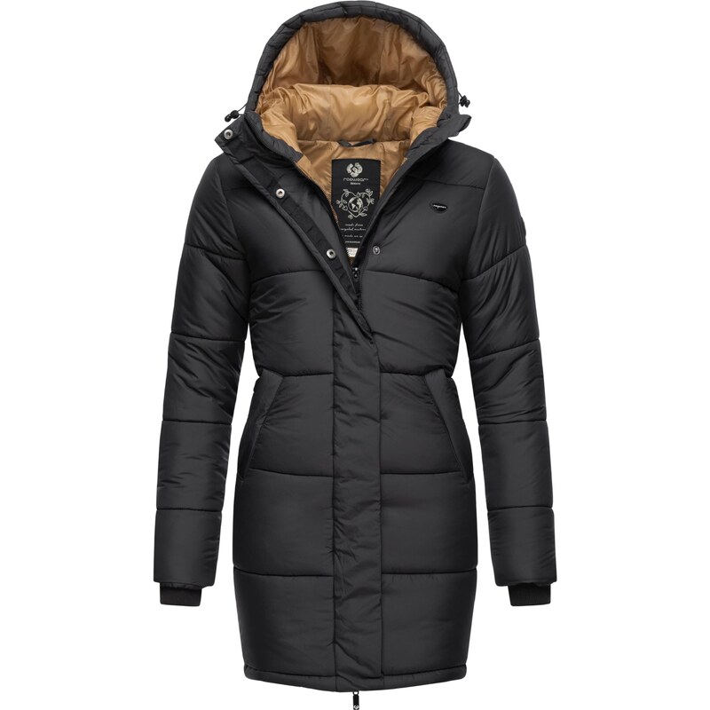 Ragwear Zimní kabát Relive černá 108755033