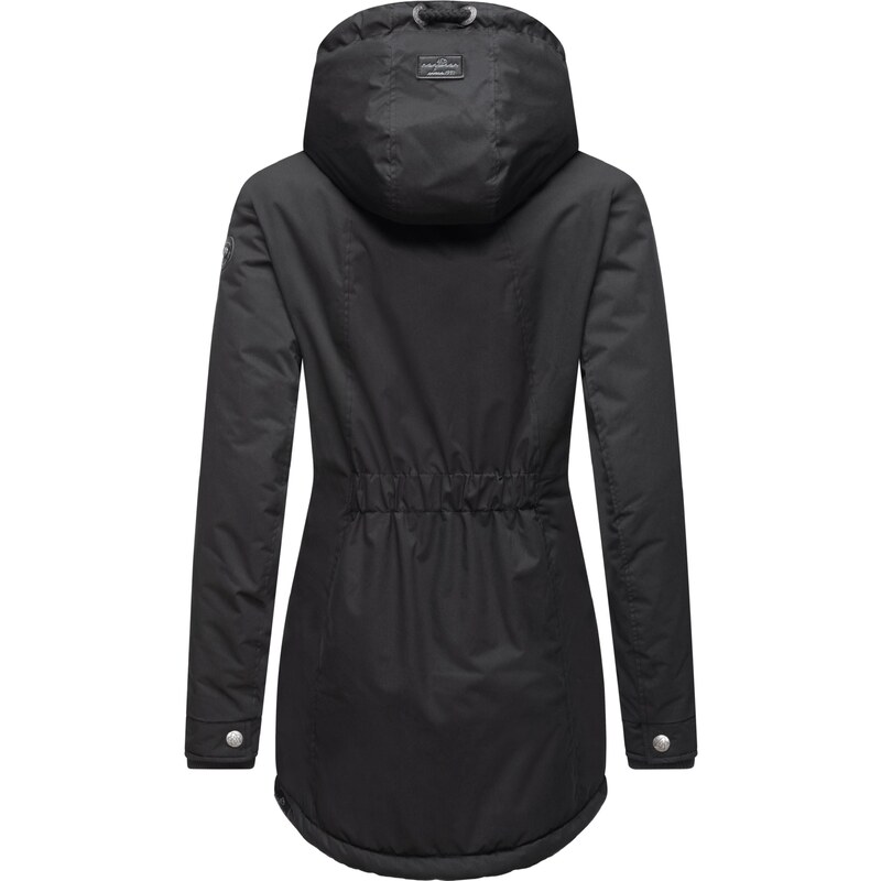 Ragwear Zimní bunda 'Zuzka' černá