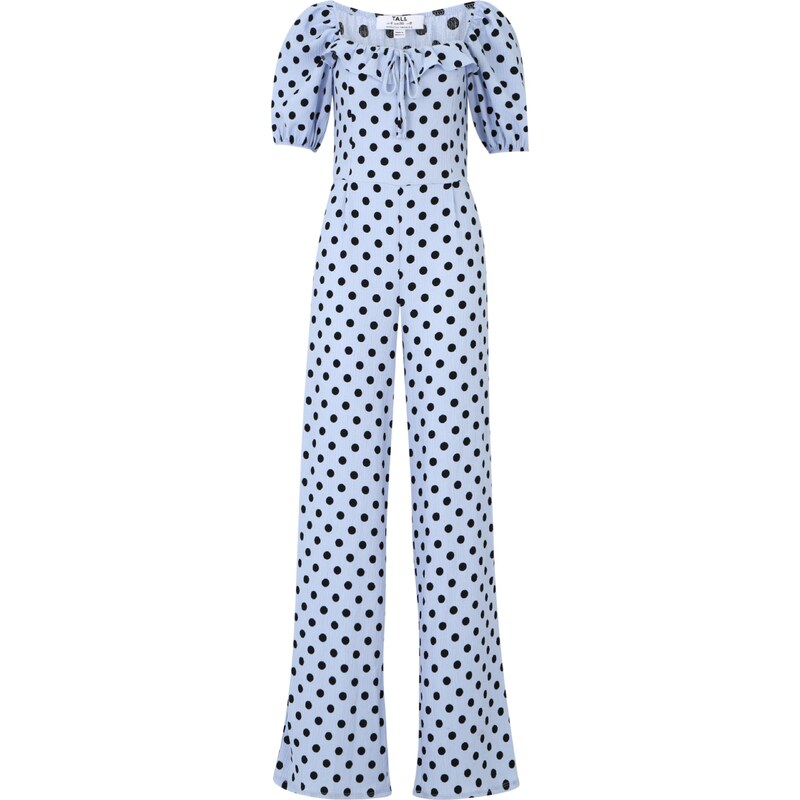 Dorothy Perkins Tall Overal kouřově modrá / černá