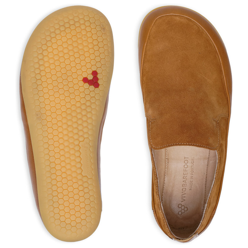 Vivobarefoot OPANKA WOMENS TAN SUEDE - 36