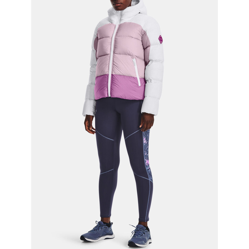 Under Armour Bunda CGI Down Blocked Jkt-WHT - Dámské