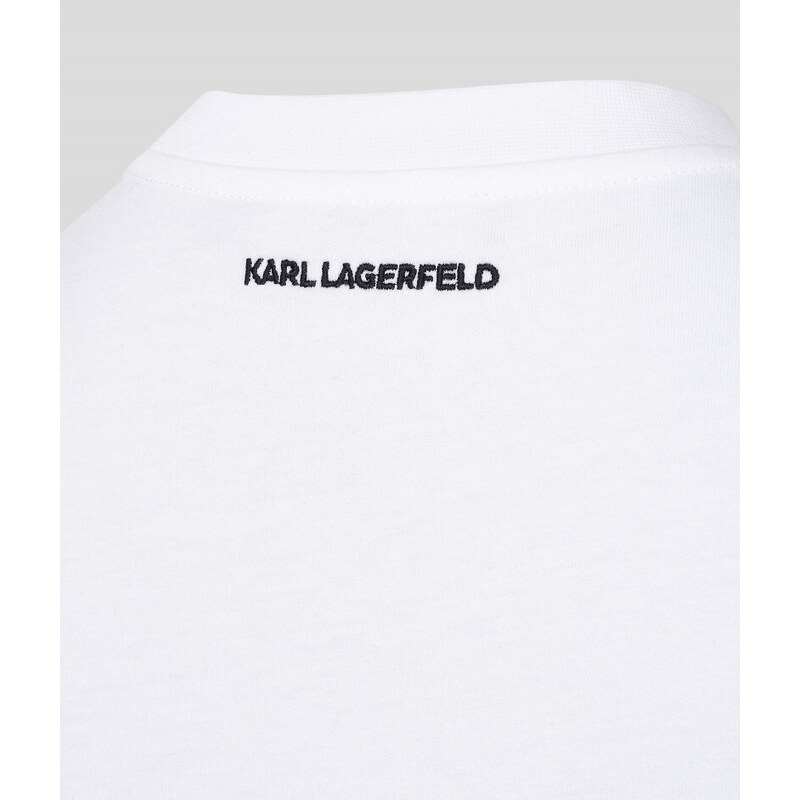 TRIČKO KARL LAGERFELD KARL SIGNATURE HEM T-SHIRT