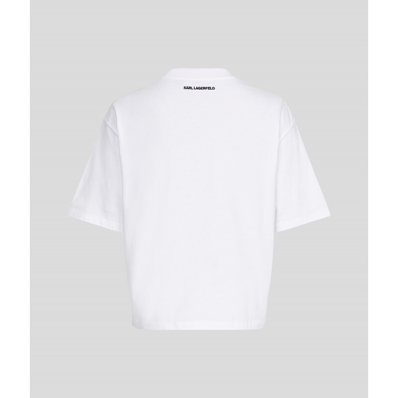 TRIČKO KARL LAGERFELD KARL SIGNATURE HEM T-SHIRT