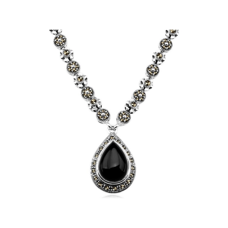 STAVIORI Stříbrný náhrdelník NDM3230
