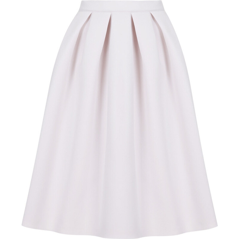 Topshop Jersey A-Line Midi Skirt