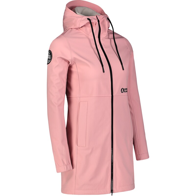 Nordblanc Růžový dámský softshellový kabát AMBLE