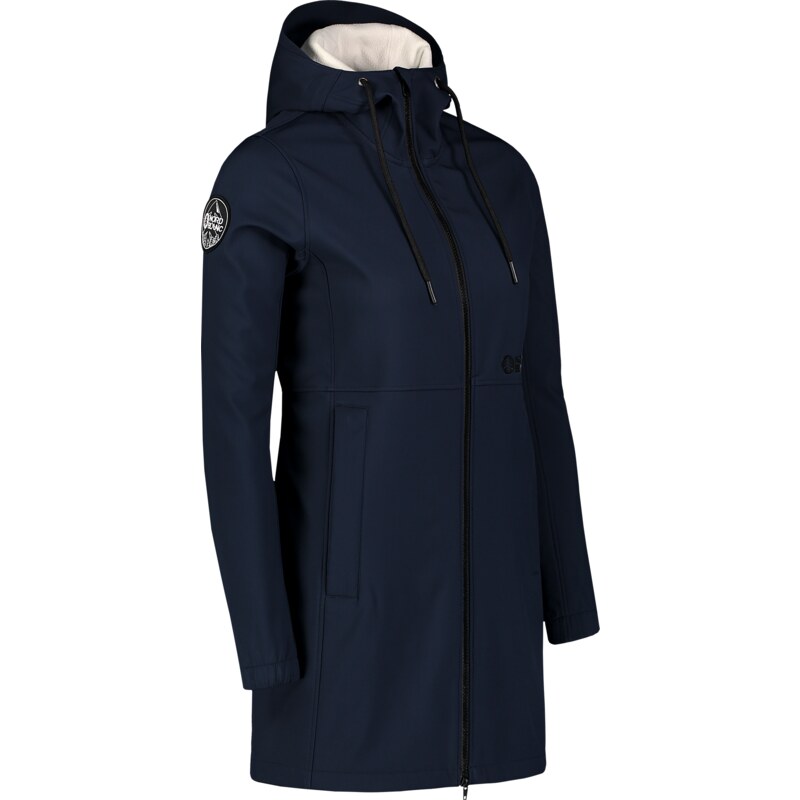 Nordblanc Modrý dámský softshellový kabát AMBLE