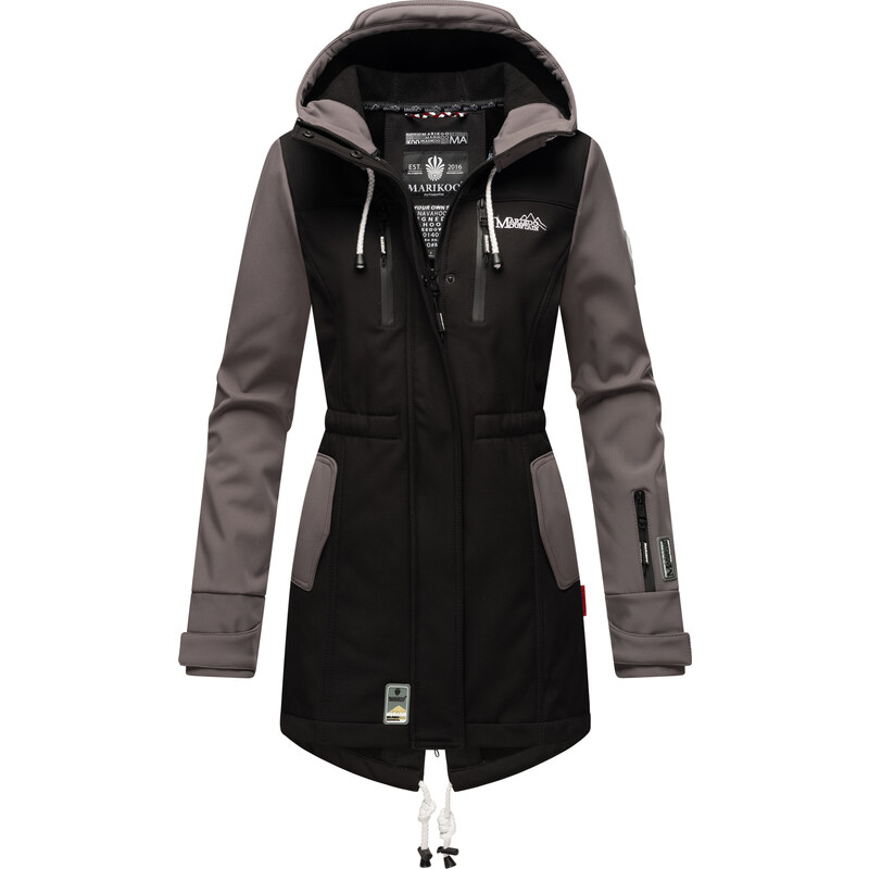Dámská zimní bunda Zimtzicke P 7000 dry-tech Marikoo - BLACK-GREY