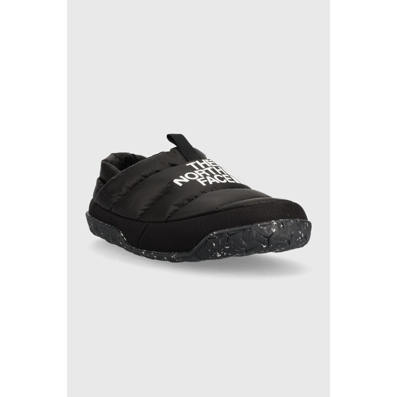 Pantofle The North Face Nuptse Mule černá barva, NF0A5G2BKY41