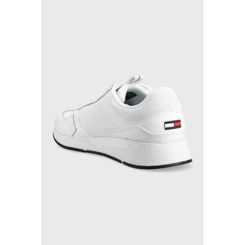 Sneakers boty Tommy Jeans Tommy Jeans Flexi Runner Ess bílá barva