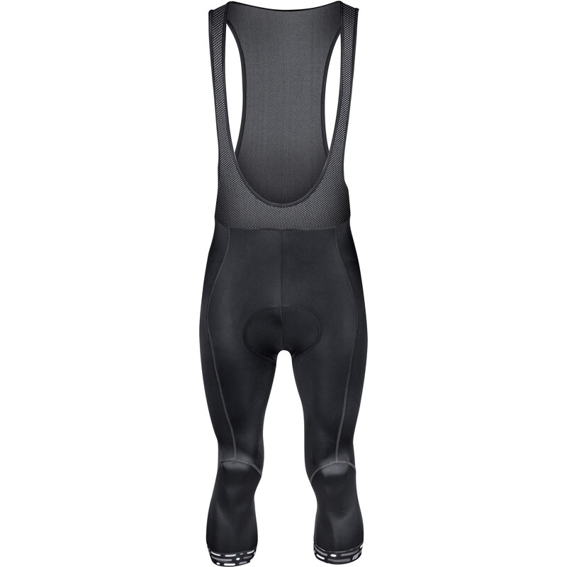 FORCE kalhoty 3/4 STORY se šlemi a vložkou, černé