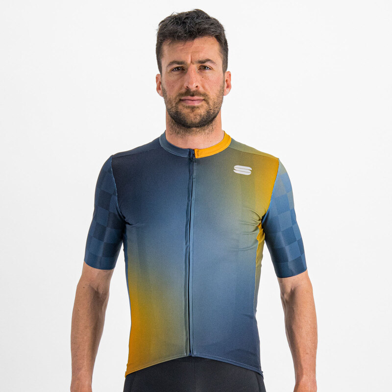 Dres Sportful Rocket, modrý/zlatý