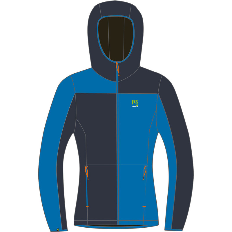 Karpos Nuvolau Full-Zip Dětská Mikina modrá/tmavě modrá