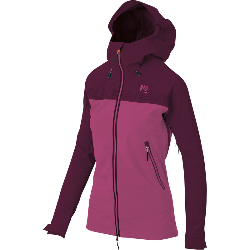 Karpos JORASSES PLUS outdoorová bunda, dámská, růžová/bordó