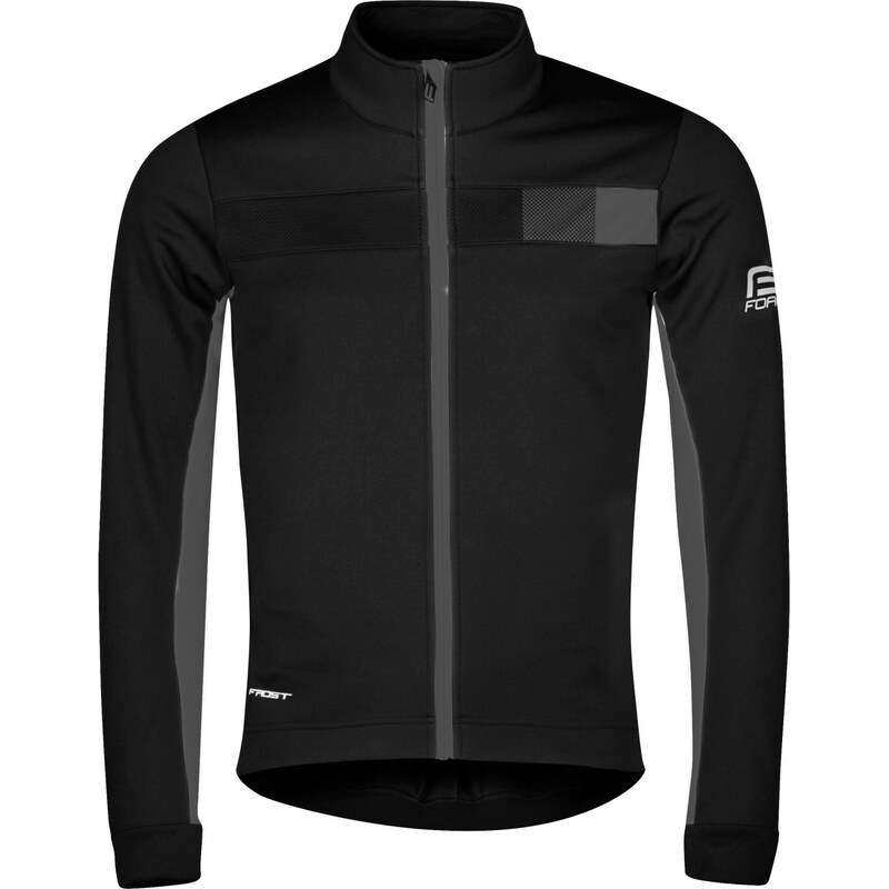 FORCE bunda FROST softshell pánská, černo-šedá
