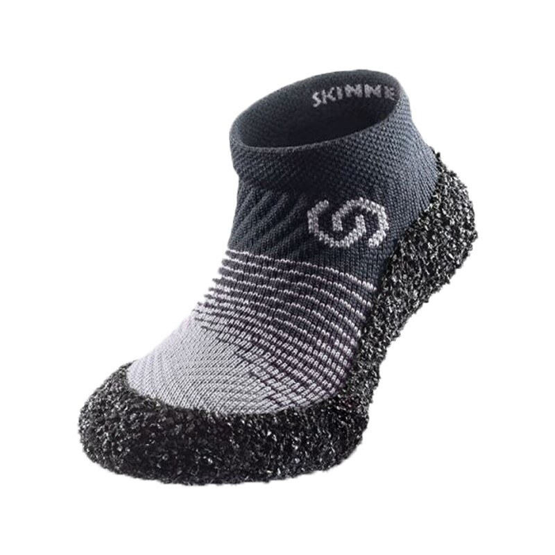 Barefoot ponožkoboty Skinners - Kids 2.0 Stone šedé