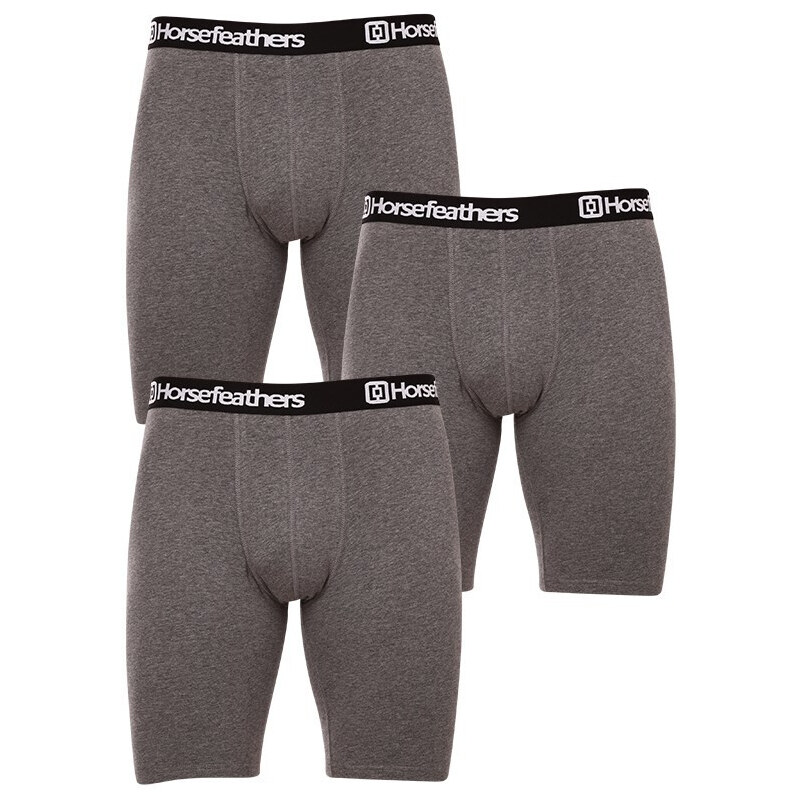 3PACK pánské boxerky Horsefeathers Dynasty long (AM195B)