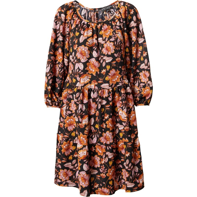 Dorothy Perkins Šaty oranžová / světle růžová / černá / bílá