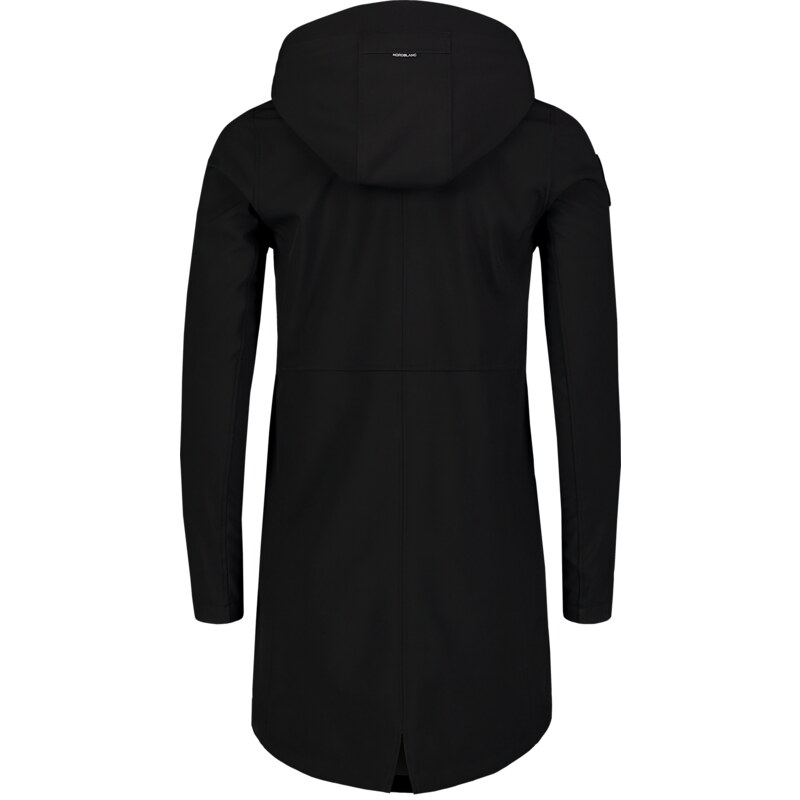 Nordblanc Černý dámský softshellový kabát AMBLE