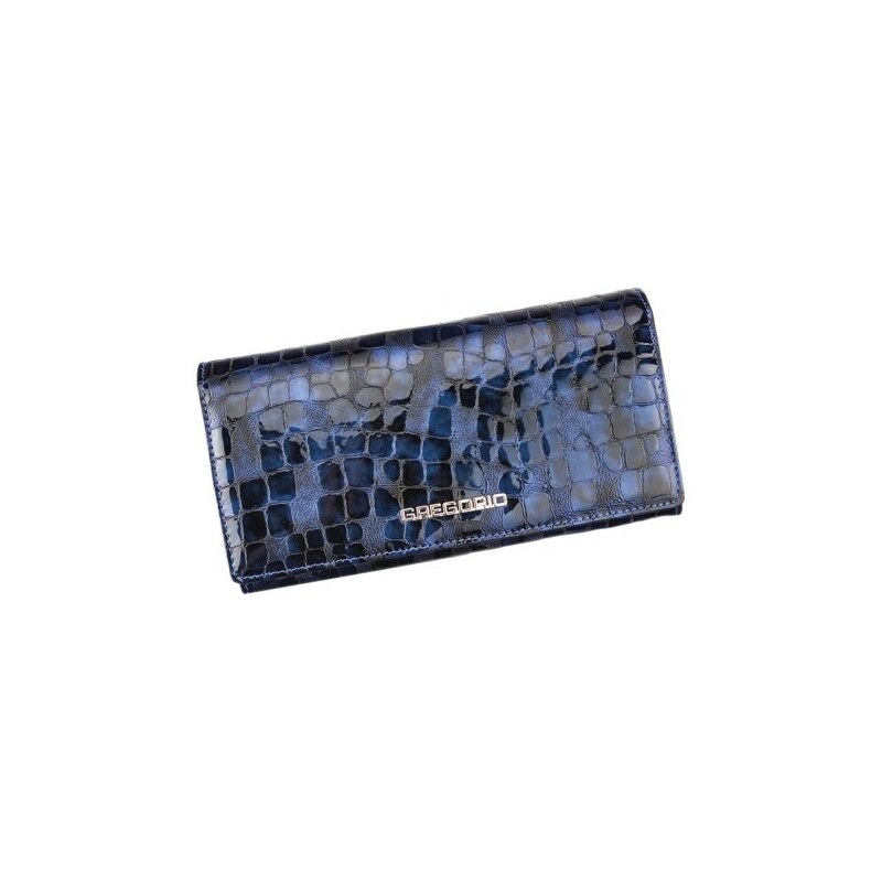 Dámská kožená peněženka Gregorio modrá