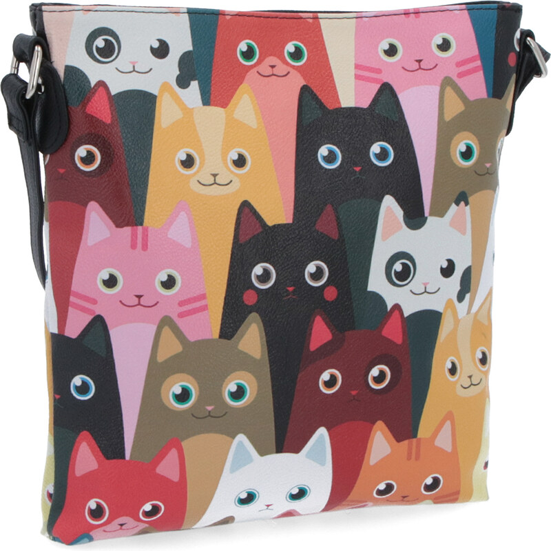Kabelka ze syntetické kůže crossbody Indee multicolor 9300 15 C 106736037