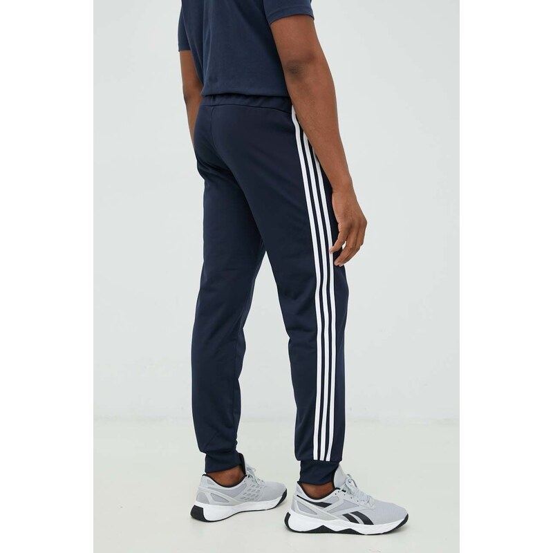 Tepláky adidas pánské, tmavomodrá barva, s aplikací, H46106