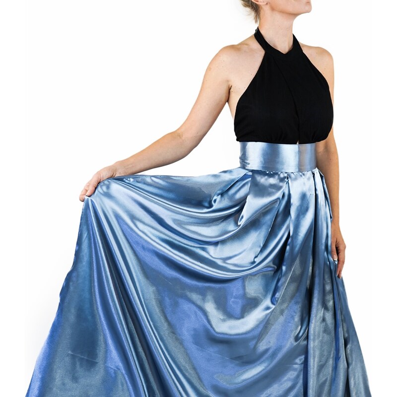 Maxi sukně světlemodrá | Maxi Skirt Light Blue