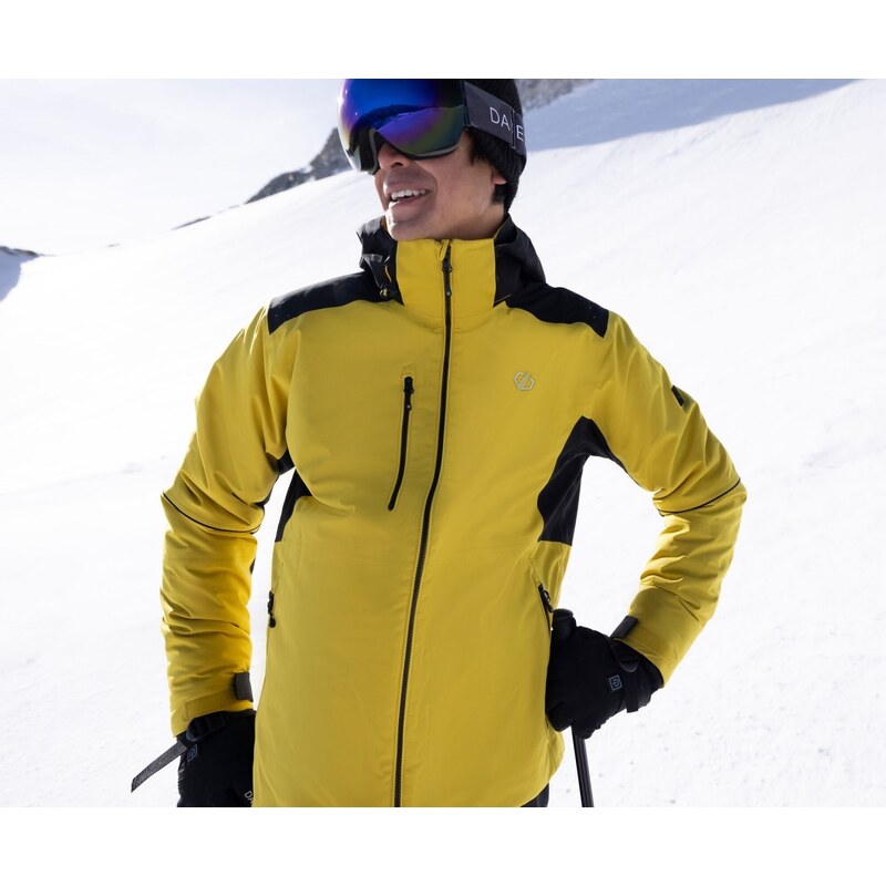 Pánská zimní bunda Dare2b REMIT žlutá/černá