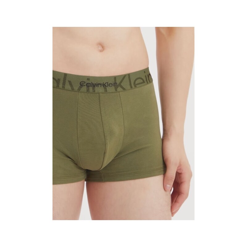 Pánské boxerky NB3299A 0SR khaki - Calvin Klein