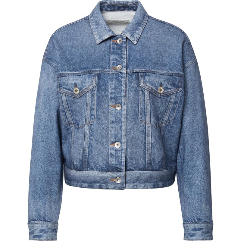 rag & bone Přechodná bunda Miramar modrá džínovina 110399306