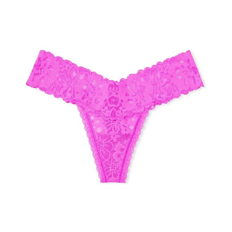 Victoria´s Secret Victoria's Secret krajkové tanga Lace-up Thong Panty