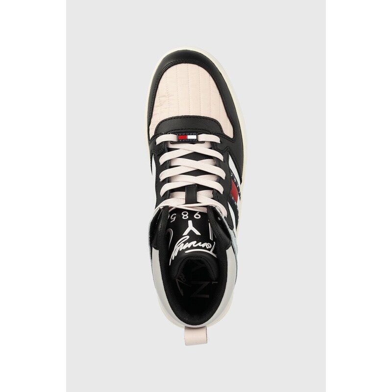 Sneakers boty Tommy Jeans Tommy Jeans Retro Mid Basket