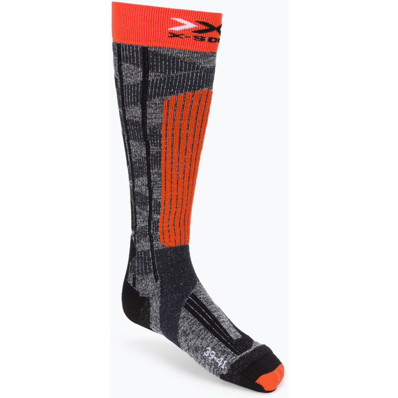 Lyžařské ponožky X-Socks Ski Rider 4.0 šedé XSSSKRW19U