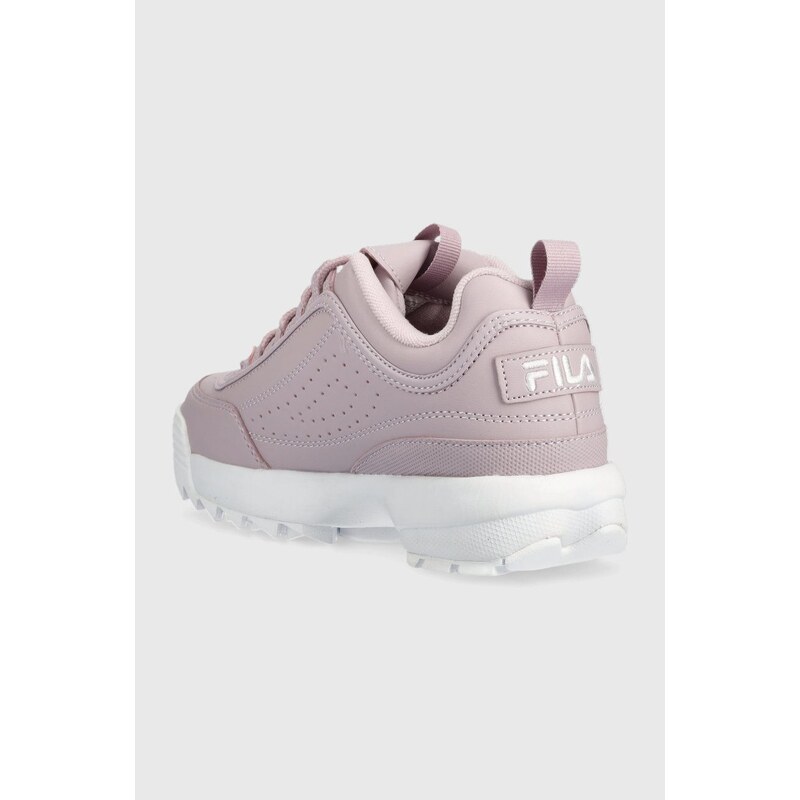 Sneakers boty Fila Disruptor fialová barva, 1010302