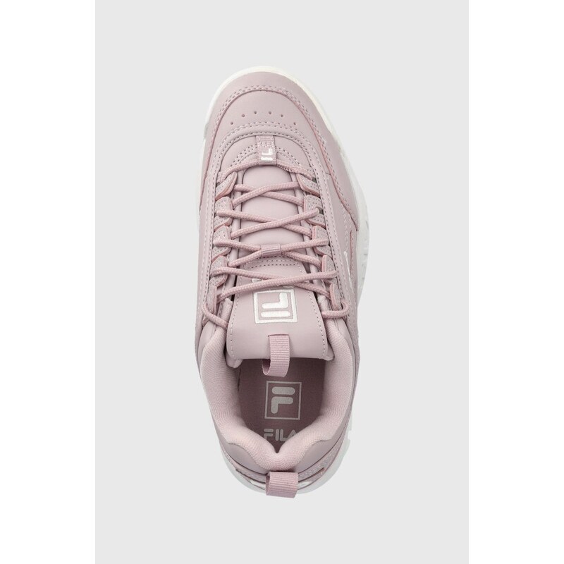 Sneakers boty Fila Disruptor fialová barva, 1010302