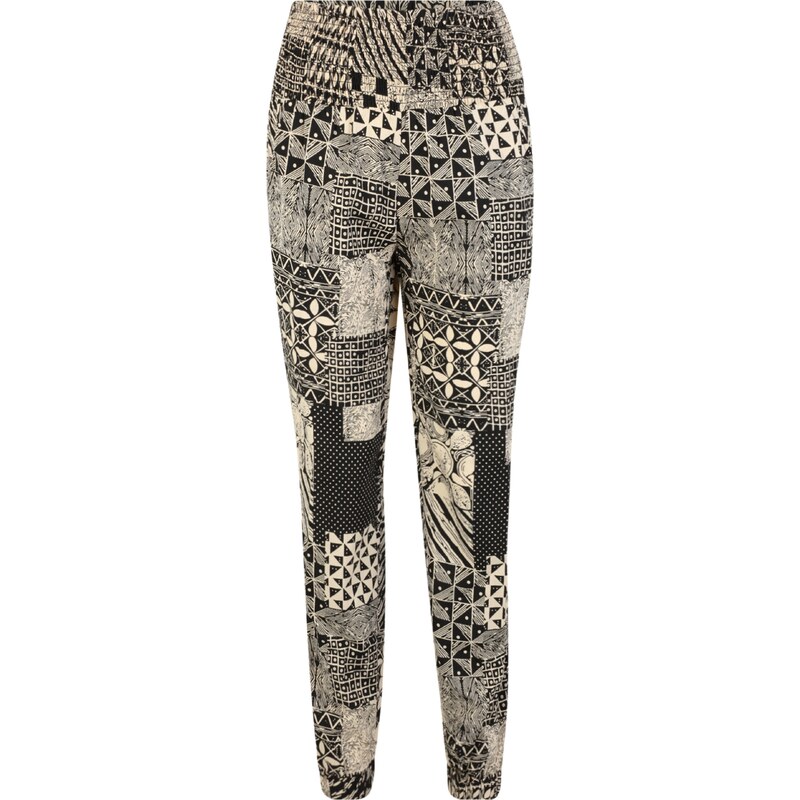 Nasty Gal Petite Legíny béžová / černá