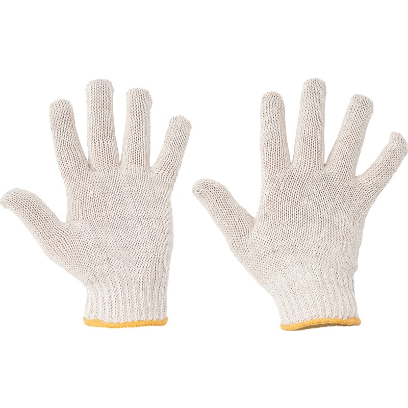 Cerva AUK, textilní bezešvé rukavice