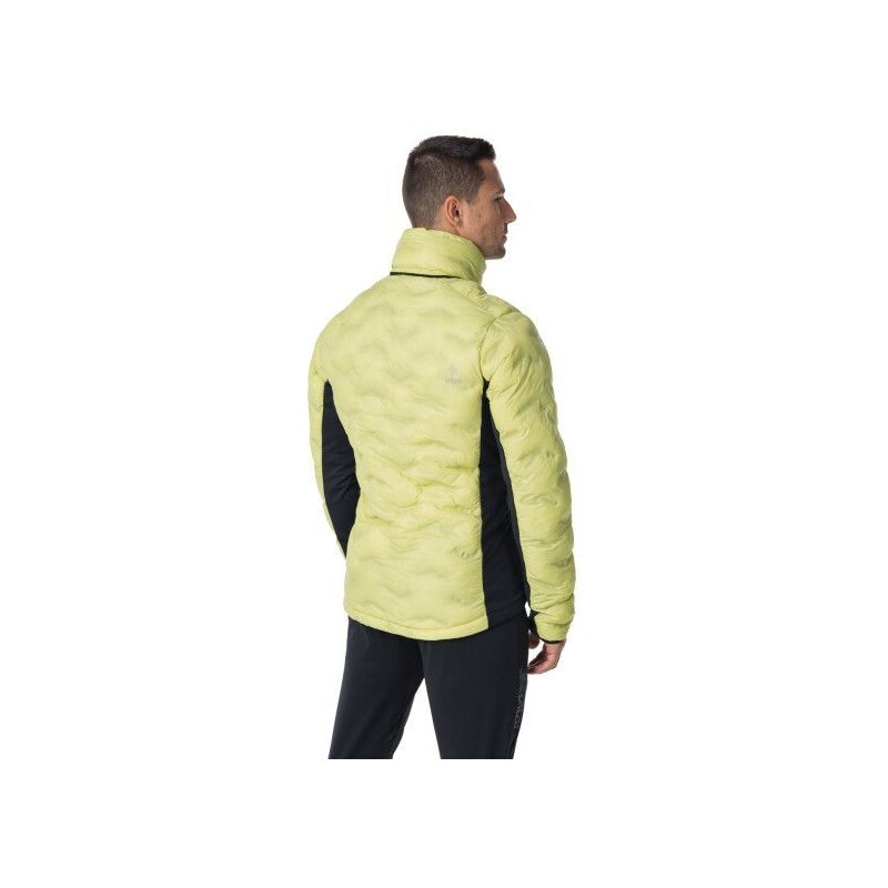 Pánská outdoorová zateplená bunda Kilpi ACTIS-M světle zelená