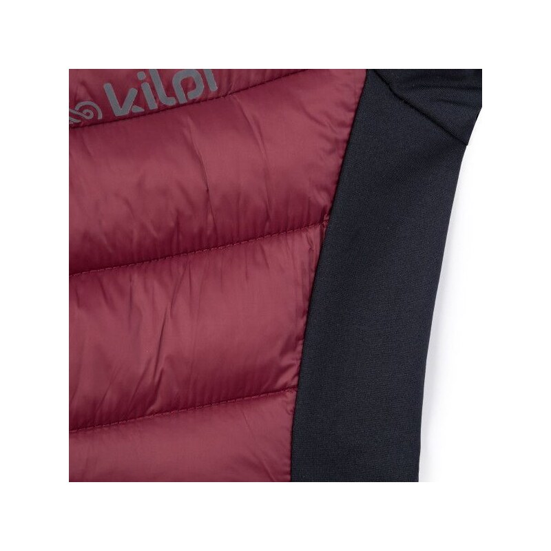 Dámská zateplená outdoorová bunda Kilpi ACTIS-W tmavě červená