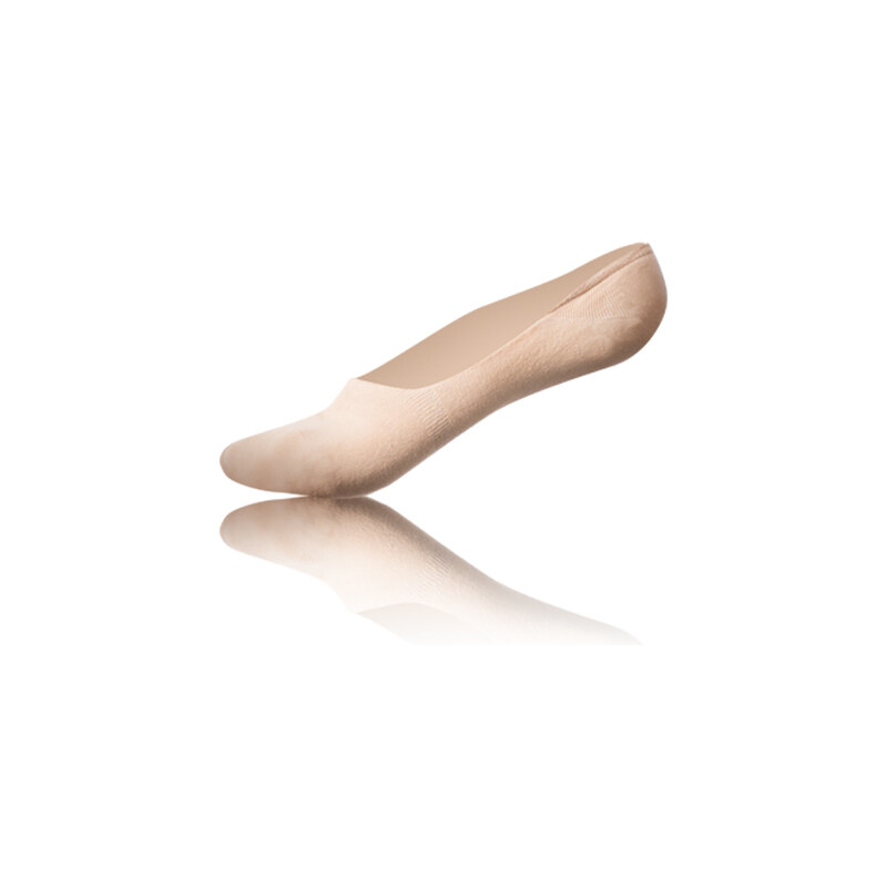 Béžové dámské slip on ponožky Bellinda INVISIBLE SOCKS 54425868