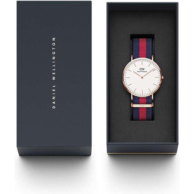 Hodinky Daniel Wellington Classic 40 Oxford růžová barva