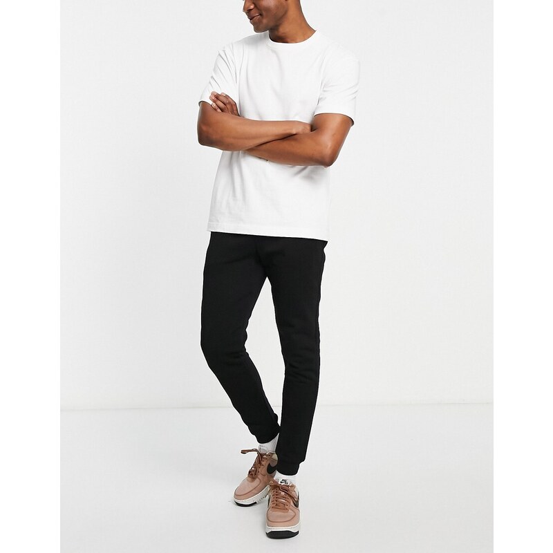ONLY & SONS joggers in black