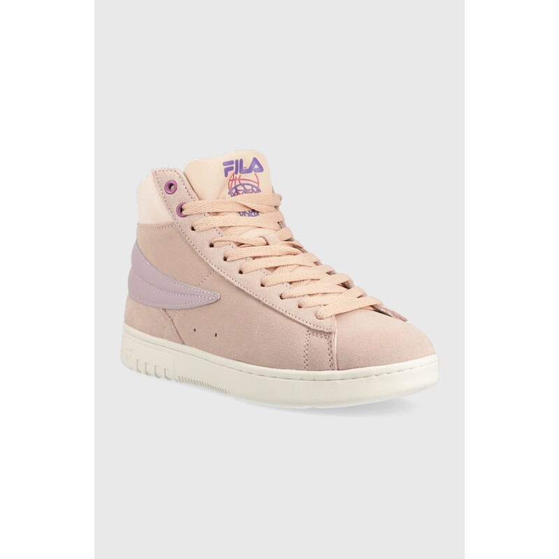 Semišové sneakers boty Fila Highflyer