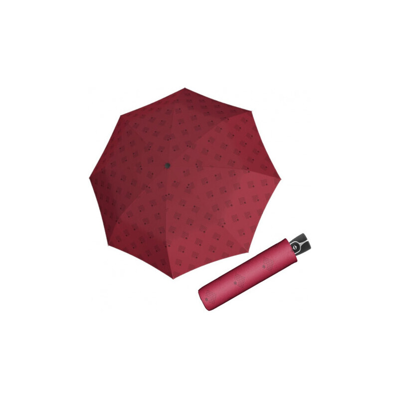 Doppler Fiber Magic Night Sky red - dámský plně automatický deštník 74917588