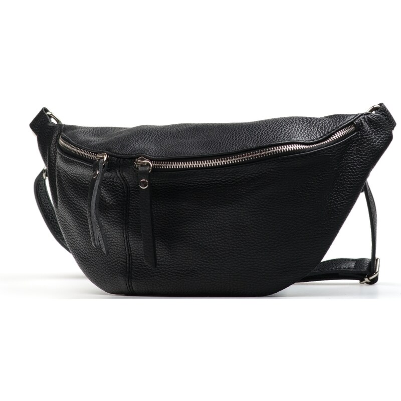 Blaire Kožená crossbody ledvinka Tracy černá 74923056