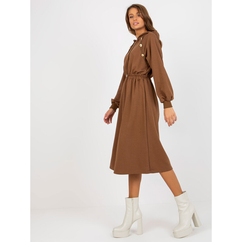 RELEVANCE Dress-RV-SK-8336.12P-brown