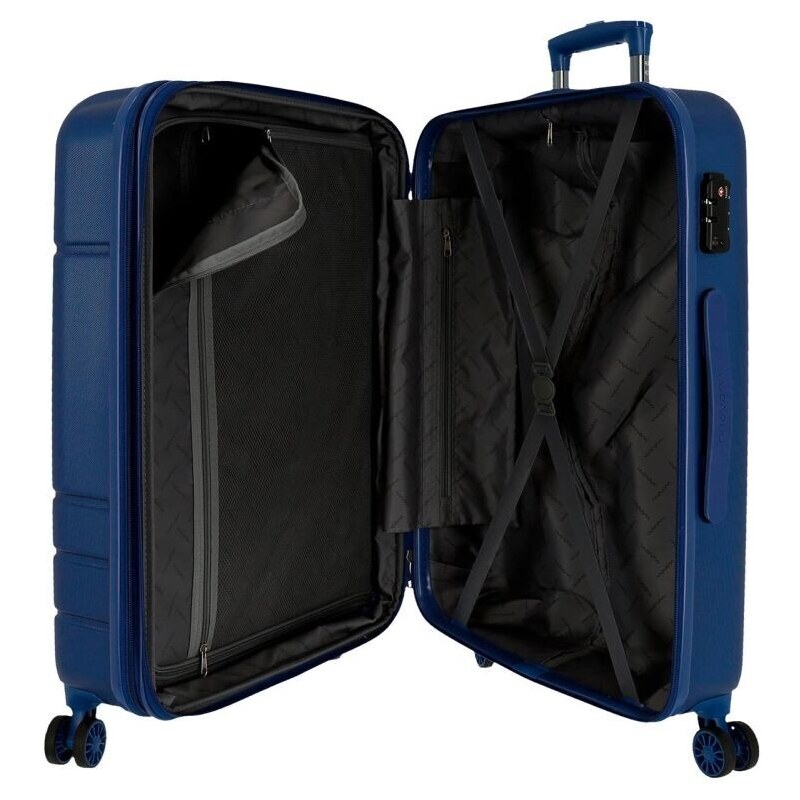 JOUMMABAGS ABS Cestovní kufr MOVOM Galaxy Navy ABS plast, 72 l