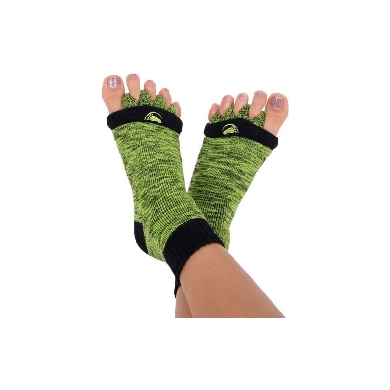 Zdravotní barevné adjustační ponožky Happy feet - GREEN 39-42