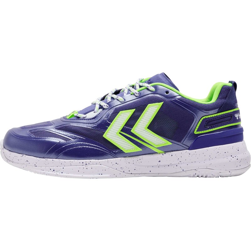 Hummel Sportovní boty Dagaz 2.0 kobaltová modř / svítivě zelená